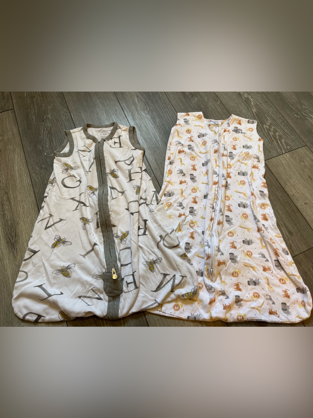 Infant 100% Cotton Lightweight Sleep Sack Bundle Halo and Burt’s Bees
